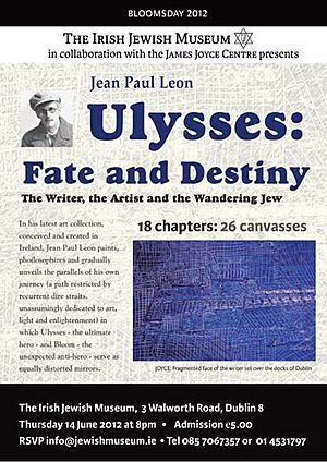 Ulysses Fate & Destiny by Jean Paul Leon for the Irish Jewish Museum 2012