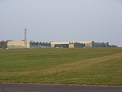 The airfield at former RAF Upavon, 2007