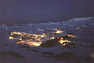 Villa Las Estrellas. Vista nocturna