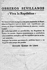 proclamation by Queipo