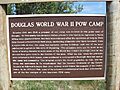 WWII POW Camp sign