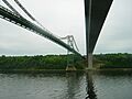 Waldo-Hancock and Penobscot Narrows Bridges entering Verona Island July, 2007 (2)