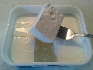 White cheese from Turkey