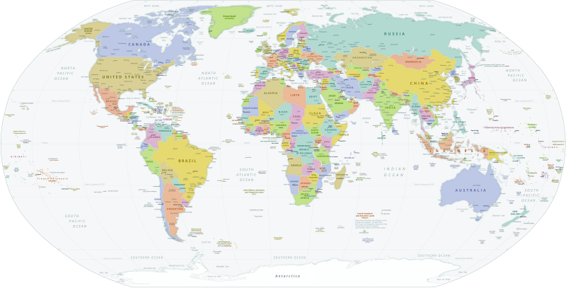 Image: World Map (political)