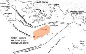 Yeonpyeong Island live firing range map