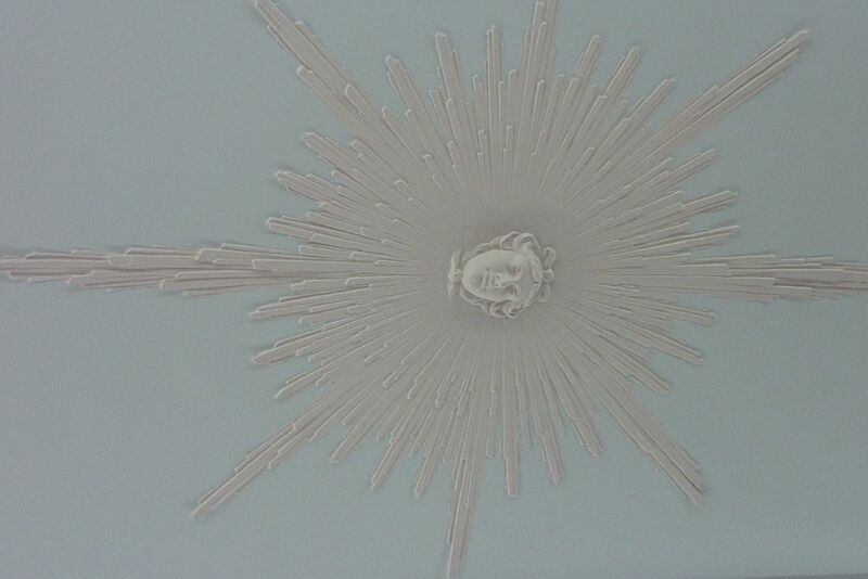 Zeus on the ceiling