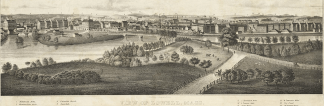 1834 Lowell Massachusetts by Farrar BPL 10504