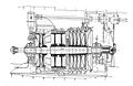 AEG marine steam turbine (Rankin Kennedy, Modern Engines, Vol VI)