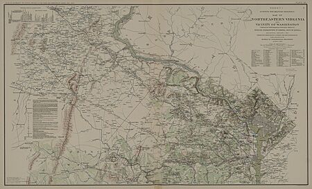 ATLAS OR NORTHEASTERN VIRGINIA MAP 1