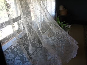 A breeze in the curtains