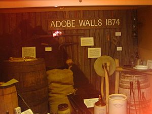 Adobe Walls exhibit at Boomtown Revisited Picture 2115