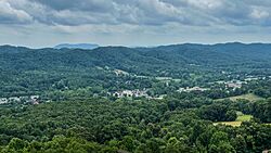 Maynardville as seen from Hinds Ridge