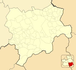 El Ballestero is located in Province of Albacete
