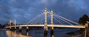 Albert Bridge, London - Oct 2012