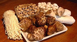 Asian mushrooms