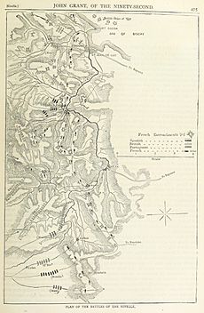 Battle of Nivelle map