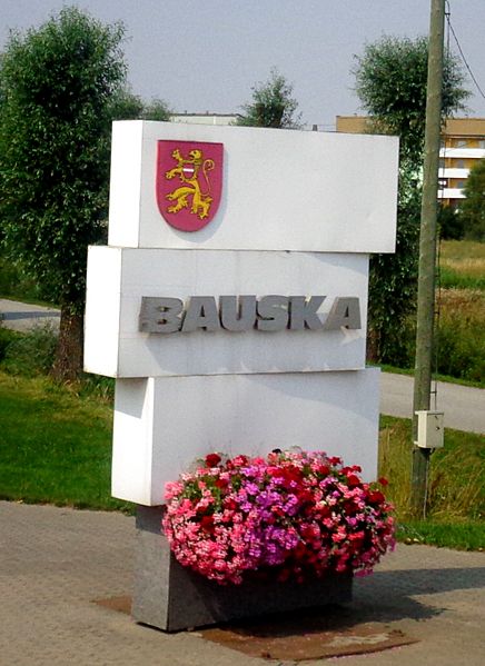 Bauska sign, Latvia