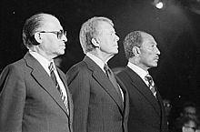 Begin, Carter and Sadat at Camp David 1978