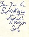 BertOldfield-autograph