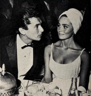 Bob Evans and Sharon Hugueny, 1961