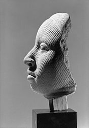 Brooklyn Museum L54.5 Fragment of a Head (3)