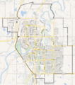 CAN AB 0262 Red Deer CITY Map