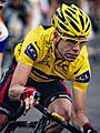 Cadel Evans en jaune 2011 (cropped)