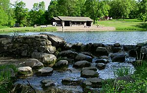 Camden State Park swimming area