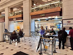 Cava restaurant at Union Station in Washington, D.C. 01