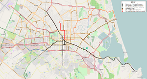 Christchurch private tramway route map