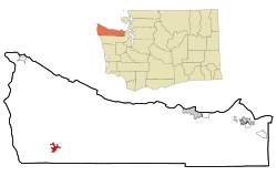 Location in the state of Washington