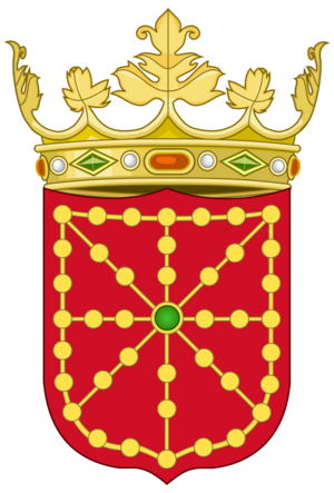 Coat of Arms of the Kingdom of Navarre (Variant)