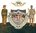 Coat of arms of nepal in 1946