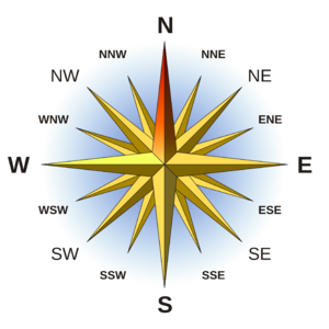 Compass Rose English North