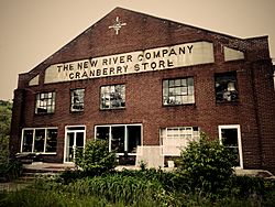 New River Coal Company store in Cranberry West Virginia