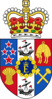 Crowned Arms of New Zealand (with the Royal Cipher).svg