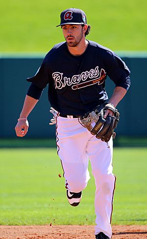 Dansby Swanson on February 26, 2016