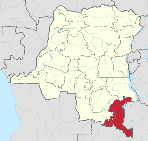 Location of Haut-Katanga