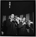 Dicky Wells and Henry Wells, Eddie Condon's, New York, N.Y., ca. Jan. 1947 (William P. Gottlieb)