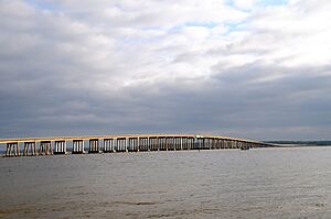 Downing Bridge across the Rappahannock River, Tappahannock VA - panoramio