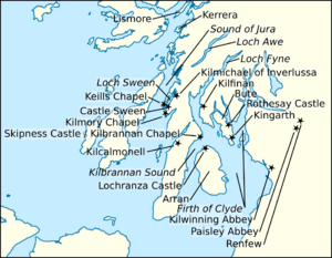 Dubhghall mac Suibhne (map)