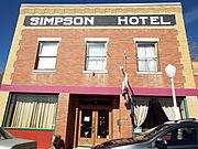 Duncan-Simpson Hotel-former Hotel Hobbs - 1914