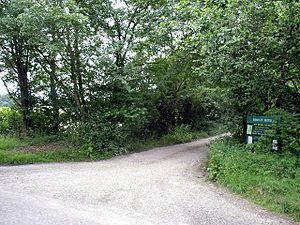 Entrance to Bentley Wood - geograph.org.uk - 191604