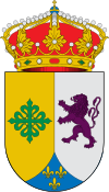 Coat of arms of Villa del Rey, Spain