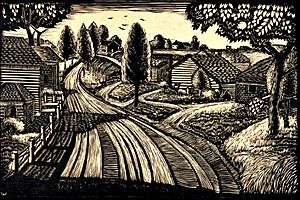 Farmlands James Lesesne Wells print