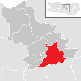 Location within Feldkirchen district