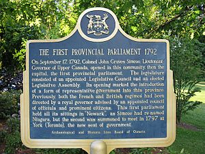 First Provincial Parliament plaque2