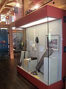 Fort Randolph Exhibit in Vistor Center, March 2012