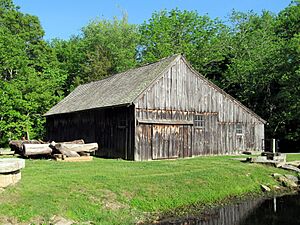 Front view, Main Sawmill, Ledyard, CT