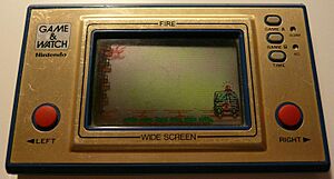 Game & Watch Fire Wide Screen